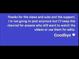 Goodbye Youtube