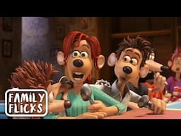 Meeting Rita's Rat Family | Flushed Away (2006) | Family Flicks