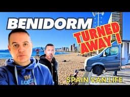 TURNED AWAY IN BENIDORM ! | Sunset Cruise in El Palmar | Van Life Spain