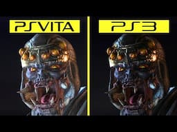 Ninja Gaiden Sigma 2 PS Vita vs PS3 Graphics Comparison