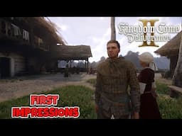 Kingdom Come II Deliverance PC Impressions Gameplay