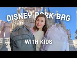 2025 FAMILY Disney Park Bag Essentials | Disney With Kids