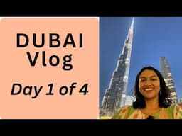 Dubai Travel Vlog | Burj Khalifa | Dubai Fountain Show | Dubai Marina | Miracle Garden | Thiptara