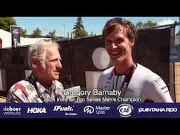 Gregory Barnaby Ironman Pro Series Champion: Breakfast with Bob from Taupo 2024