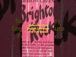 Brighton Rock by Grahan Greene