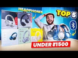 TOP 5 Best Wireless Headphones under ₹1500/- in 2025 🔥