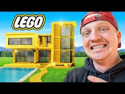 $1 vs $10,000 Lego House!