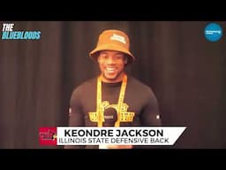 2025 Senior Bowl: Keondre Jackson (Illinois State DB) Interview | The Bluebloods