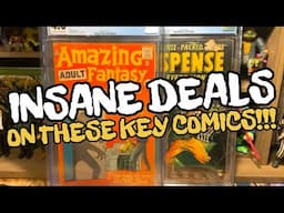 INSANE DEALS ON KEY COMIC BOOKS!