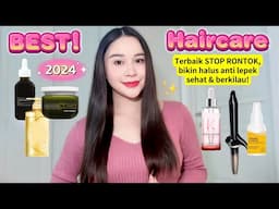 My 2024 REAL BEST HAIRCARE🥰❤️(terbaik STOP RONTOK, penumbuh rambut, anti lepek, lembut, dll!)