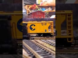 Yard Op in less than a minute HO scale #bachmann #boxcar #hobby #youtubeshorts