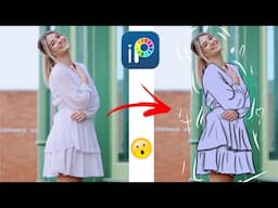 How to draw Dress | Aesthetic Art | Ibispaintx Tutorial | cartoon portrait