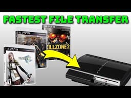 Fastest File Transfer for Your PS3 - How to set up FTP over Ethernet