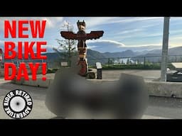 New Bike Day! In which I pick up my Goldilocks bike from Vancouver Island