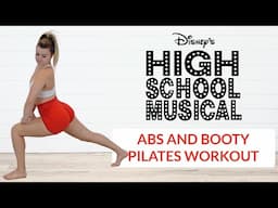 15 MIN HIGHSCHOOLMUSICAL ABS AND BOOTY PILATES-ALL STANDING- NO EQUIPMENT