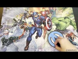 MARVEL Avengers JigPetto Live Action Puzzle