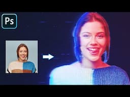 Hologram Effect in 36 Seconds with Photoshop