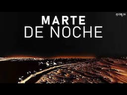 Marte hace algo raro por la noche