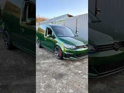 Massive brakes instal Lamborghini verdant green Vw caddy