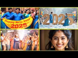 Happy New Year Song/AI Creativity/Telugu Song/ Welcome to 2025/S Nagender #happy #newyear