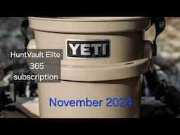 November 2024 HuntVault Elite 365 subscription (discount in the description)