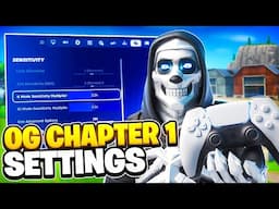 NEW Best OG Chapter 1 Controller Settings For Fortnite! (PS4/PS5/XBOX/PC)