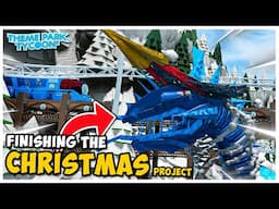 BUILDING The Winter Project 2024 in Theme Park Tycoon 2! [LIVE]