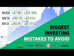 MY BIGGEST INVESTING MISTAKES: NVDA, META & NFLX!