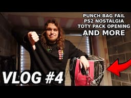 Mcjell VLOG #4 | Punch Bag Fail | PS2 Nostalgia | TOTY Pack Opening | Movie Night