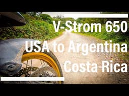 Costa Rica by motorcycle - Monteverde to Playa Hermosa - USA to Argentina on a V-Strom 650 - Ep17