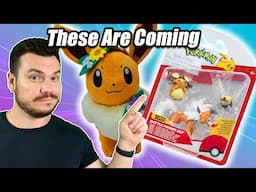 Pokemon News! New Pokemon Plushies and More New Figures That Are Coming Soon!