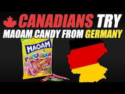 Canadians Try Maoam Candy From Germany