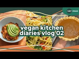 vegan kitchen diaries ep 2 // cooking vlog with my toddler