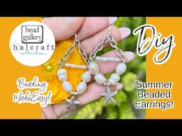 Summer Statement Earrings! Handcrafted Jewelry Made Easy! DIY Tips, Tricks, & Hacks!