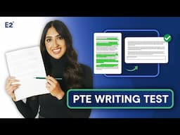 PTE Writing Sample Test: ALL WRITING TASKS