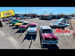 American Muscle Cars Maple Motors 2/3/25 Update Hotrods For Sale Dealer Rides USA Deals Oldschool