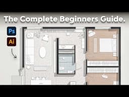 Architecture Plans in Photoshop for Beginners: A step-by-step Tutorial!