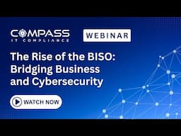 Webinar - The Rise of the BISO: Bridging Business and Cybersecurity (Jeff Torrance, JT Ash)