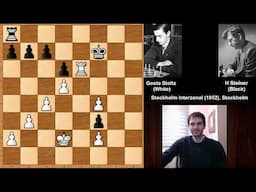 A True Classic: Gosta Stoltz vs Herman Steiner - Stockholm Interzonal (1952)