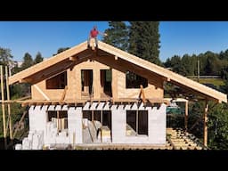 The Best Home Insulation! Roof with Exposed Rafters and Powerful Insulation! Diy