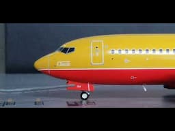 Gemini 200 Southwest Airlines B737-700(WL) (Retro Gold Livery-Flaps Down)Review(FHD)