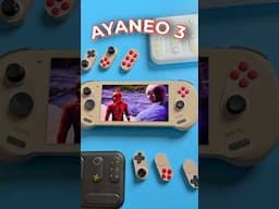 AyaNeo 3 Modular Controller - Gimmicky or Genuinely Useful? #shorts