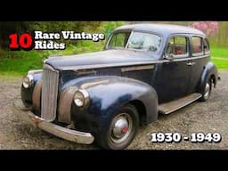 10 Classic Cars from 1930 - 1949 Under $10,000 on Craigslist!