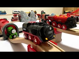 Brio & Thomas the Wooden Train☆Play with lots of different trains!