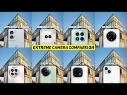 Extreme Camera Comparison 🔥 iPhone vs IQOO vs Xiaomi vs OnePlus vs Realme vs Moto vs Nothing!