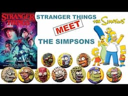 Stranger Things MEET The Simpsons | How to Make Super Sculpey Polymer Clay Button Pins