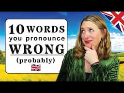 Can you pronounce these DAILY ENGLISH words? Check and see!!! 😉 | British English Pronunciation 🇬🇧🌹