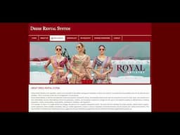 Dress Rental System - PHP MySQL Latest Project