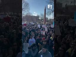 HAPPENING NOW: A massive anti-ICE protest is underway in Denver, Colorado.