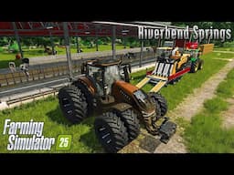 Harvesting Rice, Plowing & Cultivating! Riverbend Springs - FS25 | Ep. 43